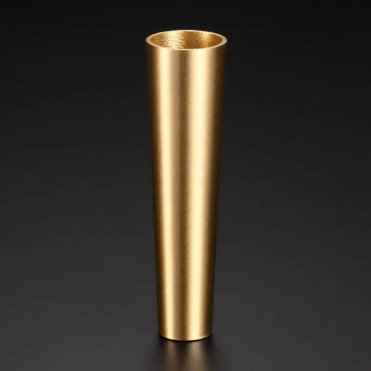 High Brass Cabinet Leg Covers – Gold Chair Cups and Table Feet Protectors for Furniture