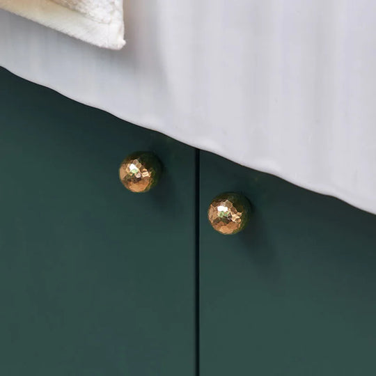 Brass Ball Cabinet Knobs – Modern Wardrobe Handles and Dresser Pulls