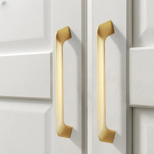 Modern Zinc Alloy Cabinet Handles - Kitchen Drawer Knobs for Wardrobes and Furniture