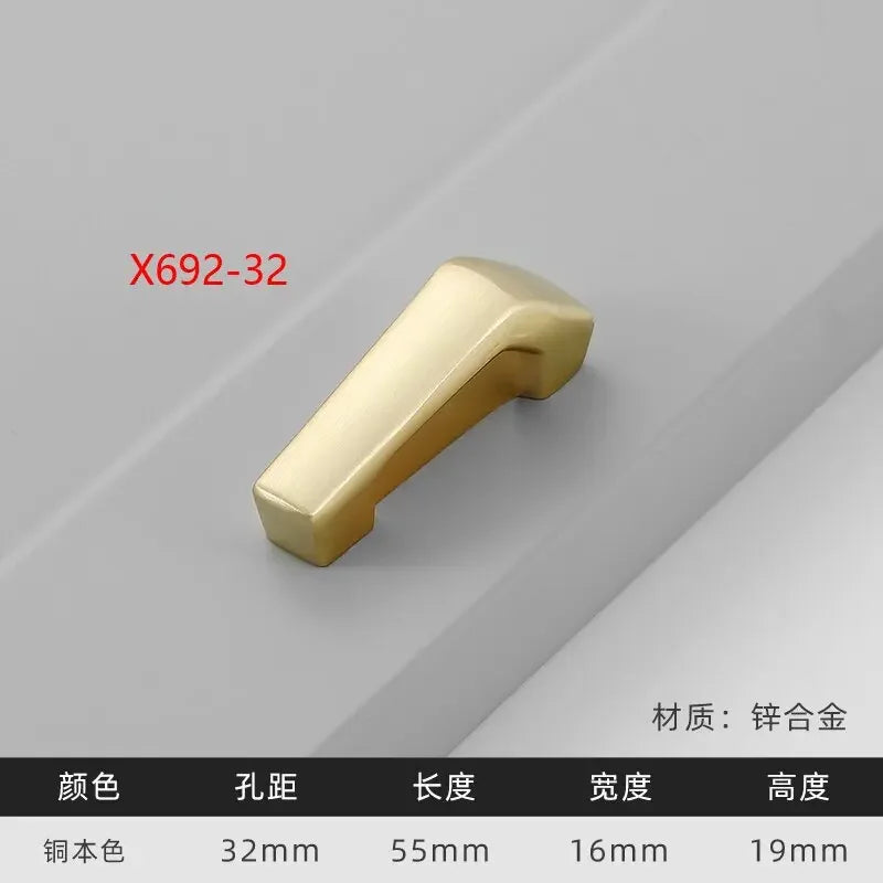 Modern Gold Kitchen Cupboard Drawer Handles – Chinese Style Decorative Knobs