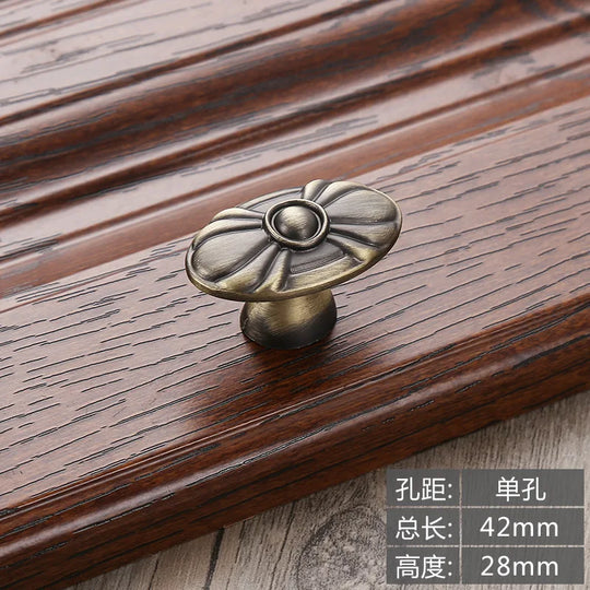 Antique Bronze Cabinet Knobs and Handles – Vintage Furniture Hardware