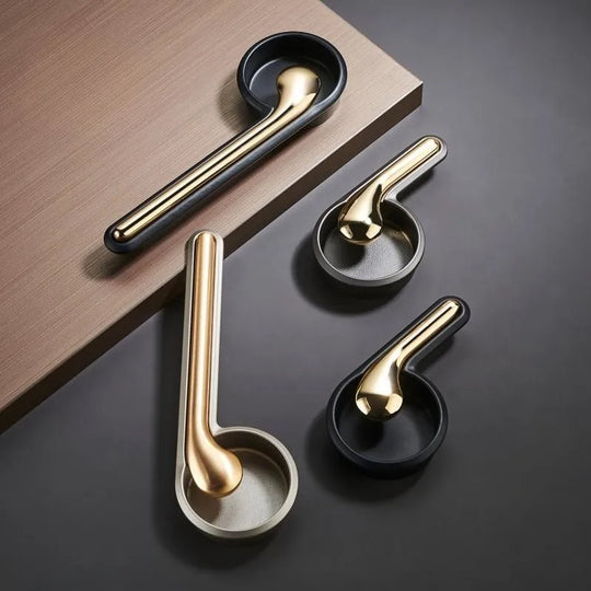 Modern Minimalist Zinc Alloy Cabinet Door Handle