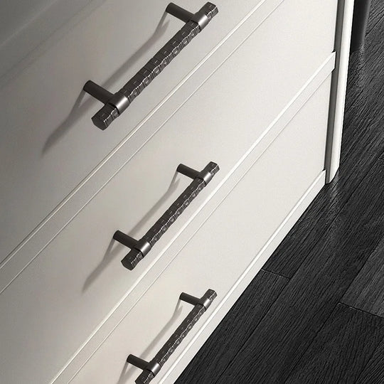 Creative T-Bar Cabinet Handles - Modern Zinc Alloy Pulls for Kitchen and Furniture