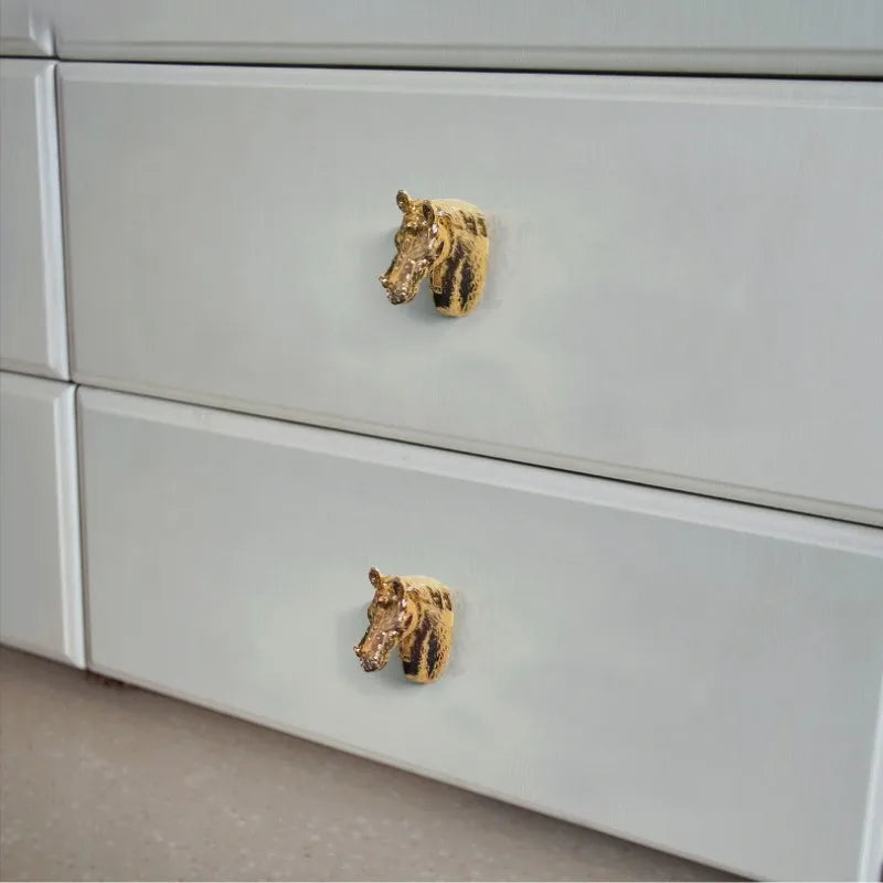 Creative Horse Head Cabinet Knobs