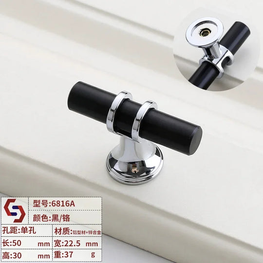 Modern T-Bar Cabinet Knobs and Handles – Sleek and Decorative Design