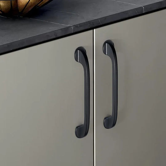 Minimalist Zinc Alloy Cabinet Handles - American Style Drawer Knobs for Wardrobes and Furniture