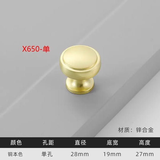 Modern Gold Kitchen Cupboard Drawer Handles – Chinese Style Decorative Knobs