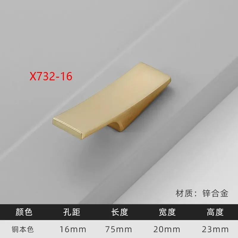 Modern Gold Kitchen Cupboard Drawer Handles – Chinese Style Decorative Knobs