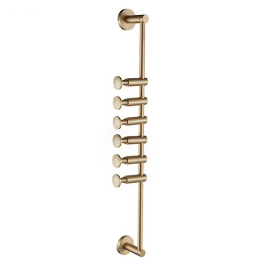 European Brass Wall Hook – 60cm Towel and Cloth Hanger for Bedroom and Washroom Storage