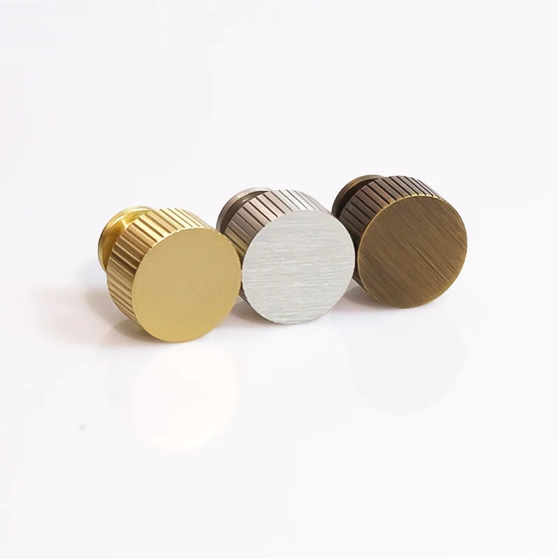 Gold, Bronze, Nickel Brass Cabinet Handles – Modern Drawer Knobs and T-Bars for Kitchen Cupboards