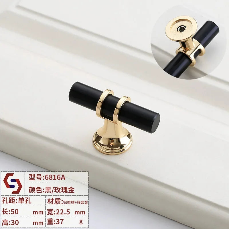 Modern T-Bar Cabinet Knobs and Handles – Sleek and Decorative Design