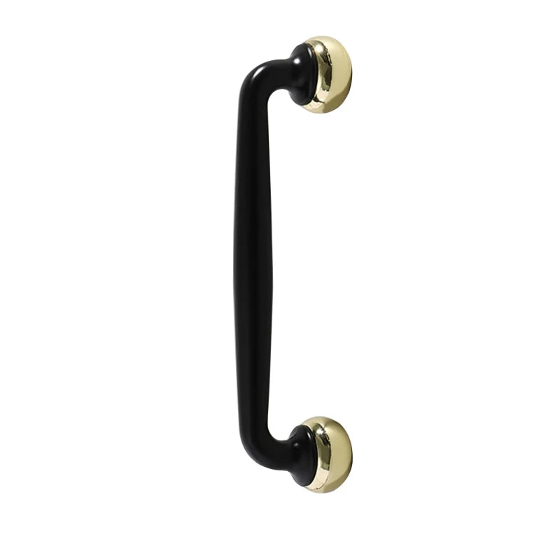 Modern Double-Color Cabinet Handles - Zinc Alloy Drawer Pulls for Cupboards and Furniture