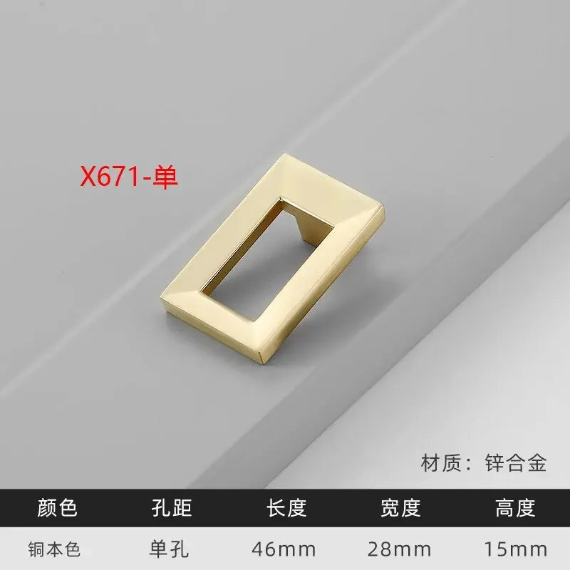 Modern Gold Kitchen Cupboard Drawer Handles – Chinese Style Decorative Knobs