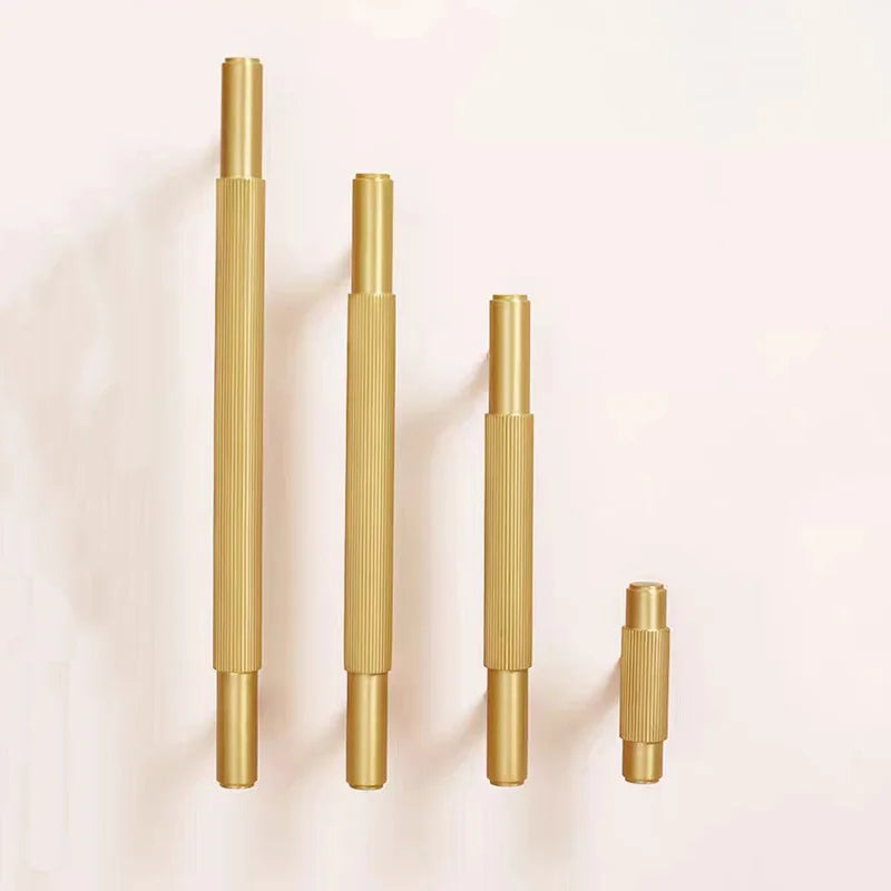 Brass Furniture Handles – Modern Kitchen Cabinet Pulls and Wardrobe T-Bar Handles