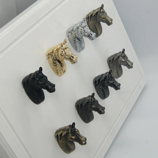 Creative Horse Head Cabinet Knobs