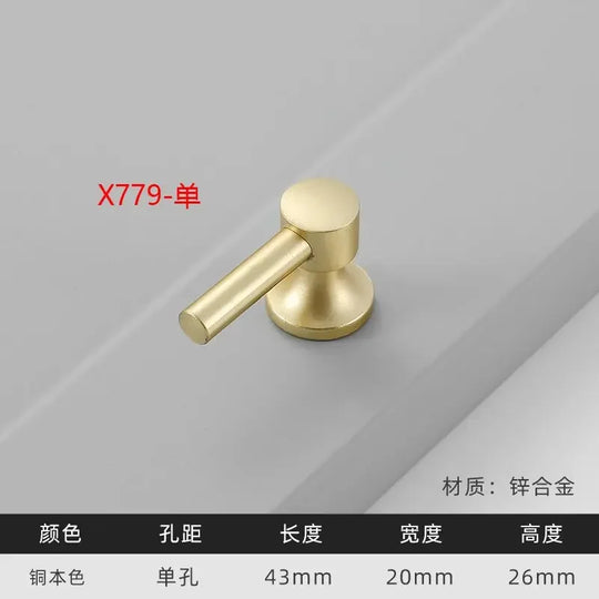 Modern Gold Kitchen Cupboard Drawer Handles – Chinese Style Decorative Knobs