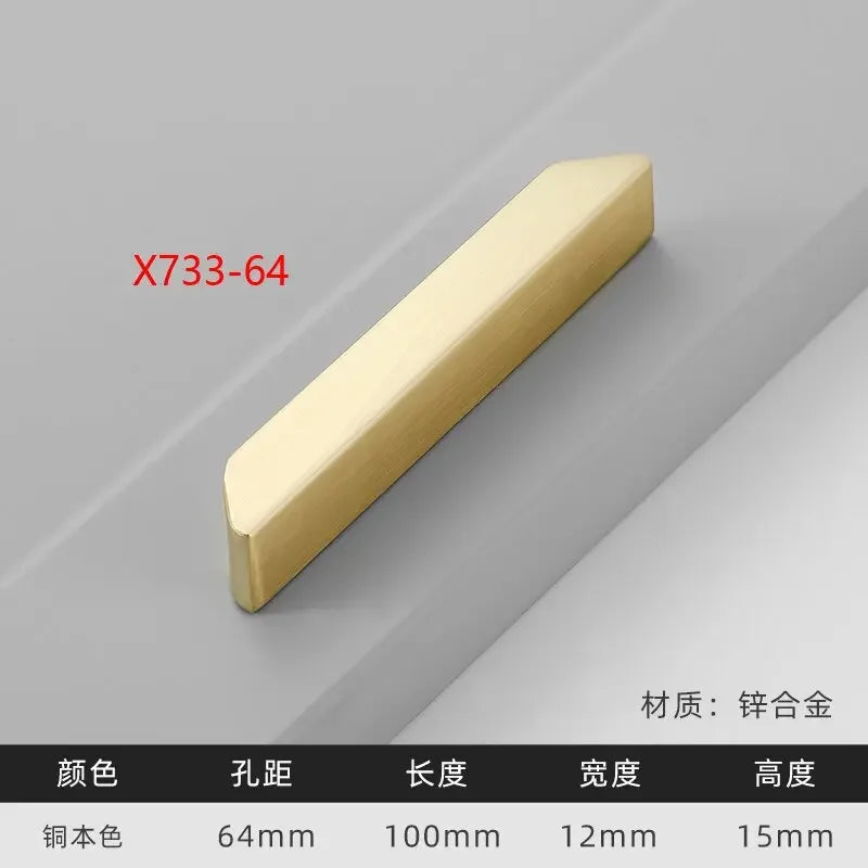 Modern Gold Kitchen Cupboard Drawer Handles – Chinese Style Decorative Knobs