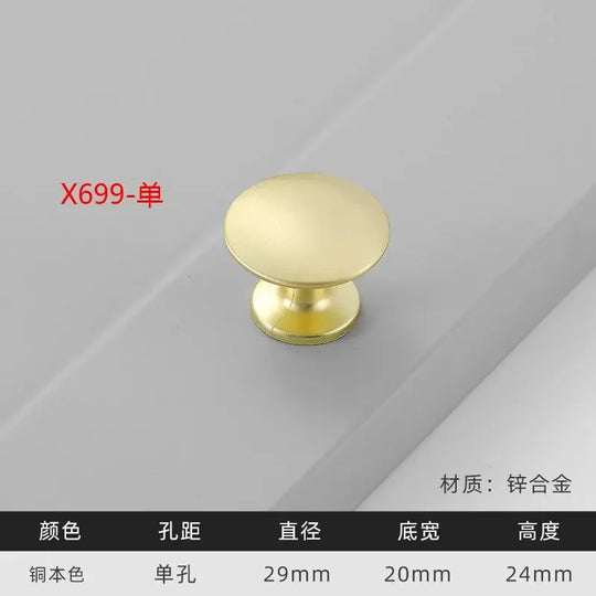 Modern Gold Kitchen Cupboard Drawer Handles – Chinese Style Decorative Knobs